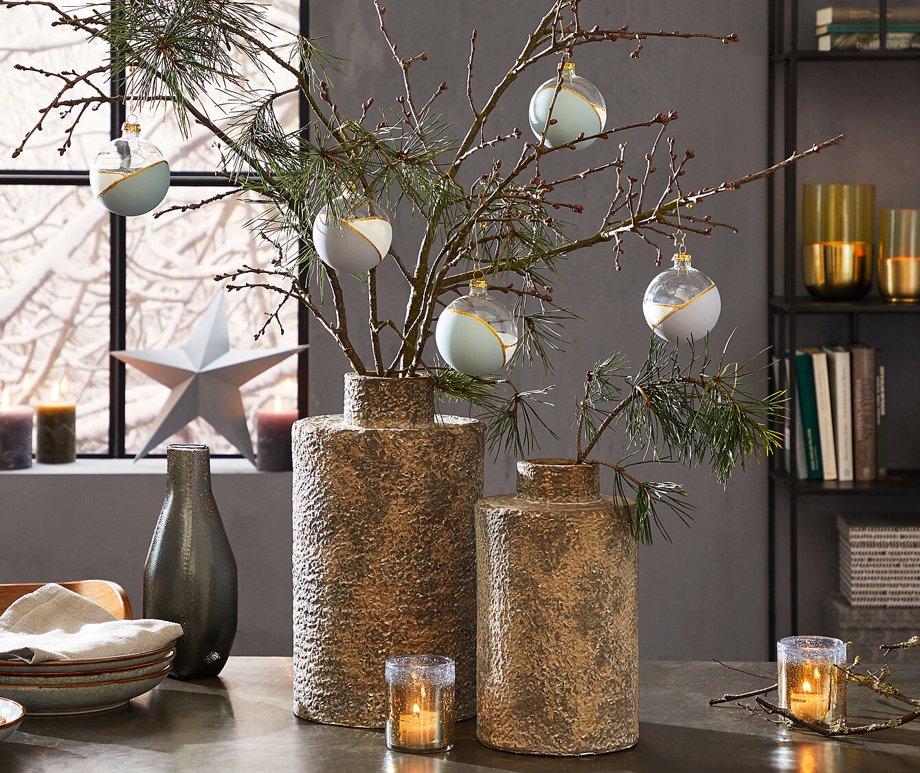 Weihnachtsbaumkugeln bemalen