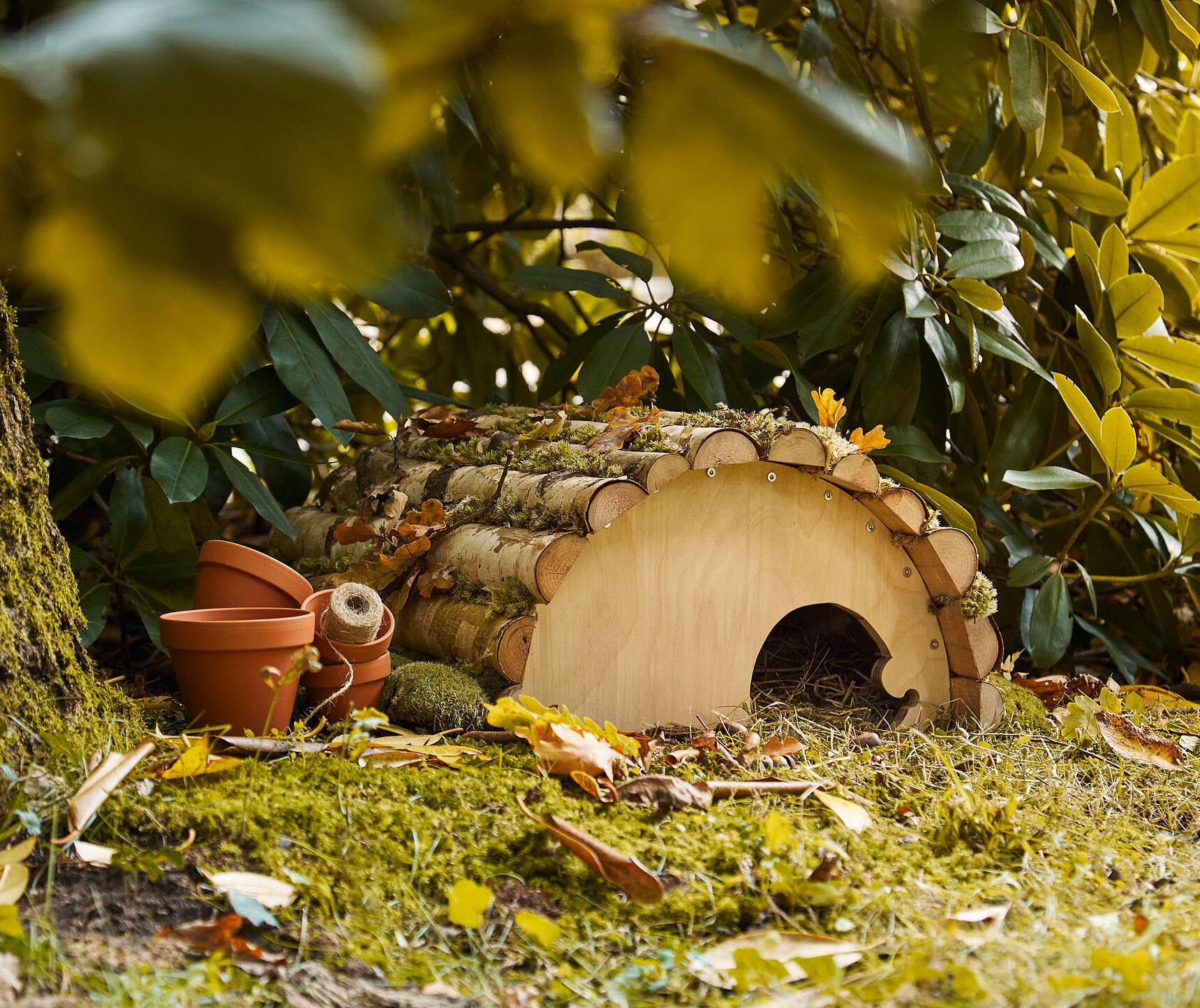 Kuscheliges Heim für Igel