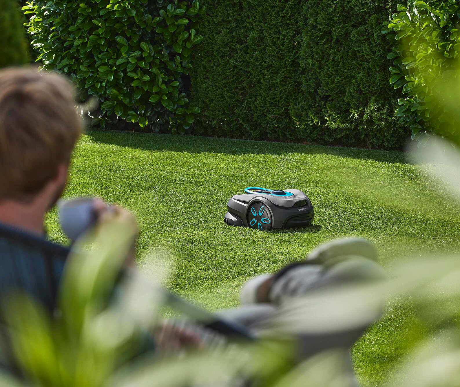 Rasenpflege per Roboter