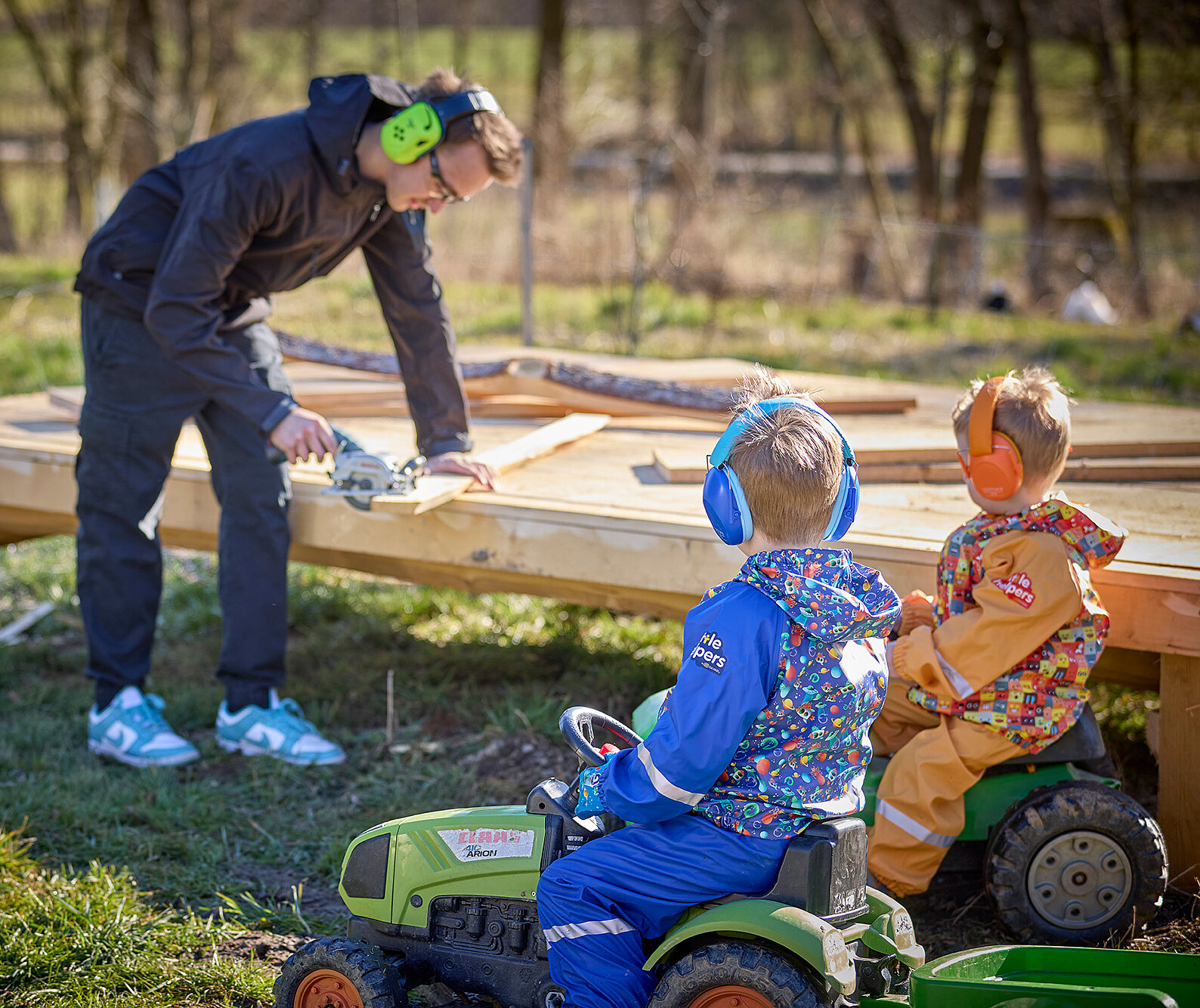 Heimwerken mit Kindern