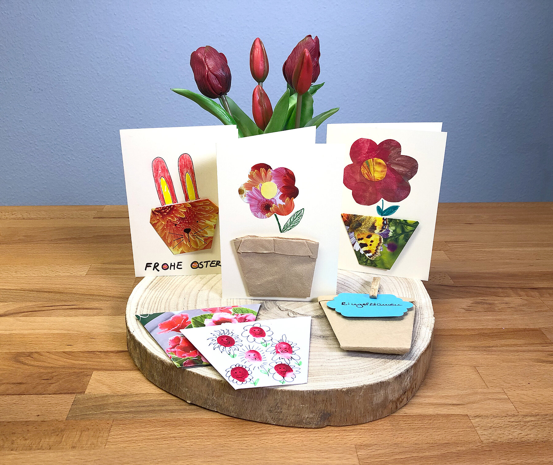 Blumengrüße per Brief