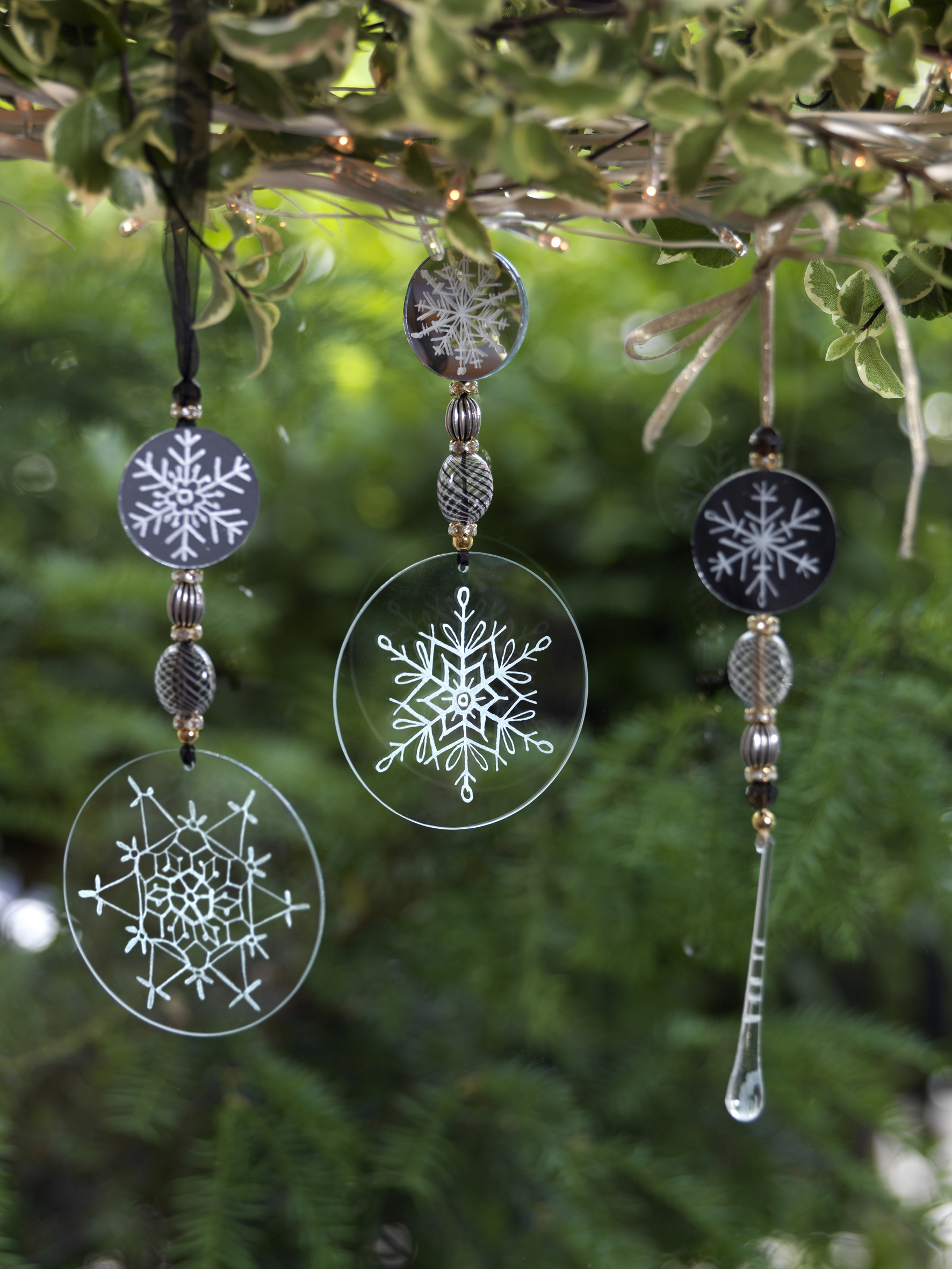 Gläserner Christbaumschmuck