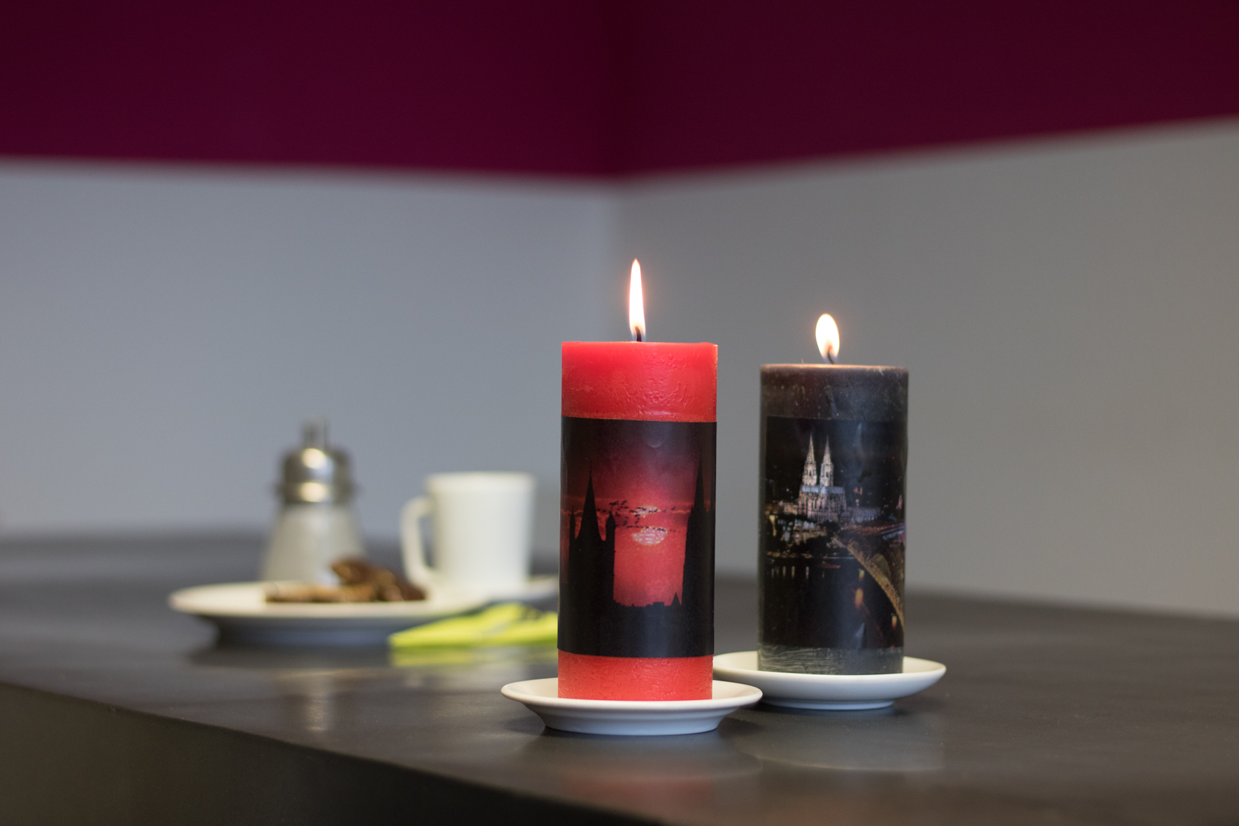 Geschenke auf die letzte Minute: Foto-Kerze