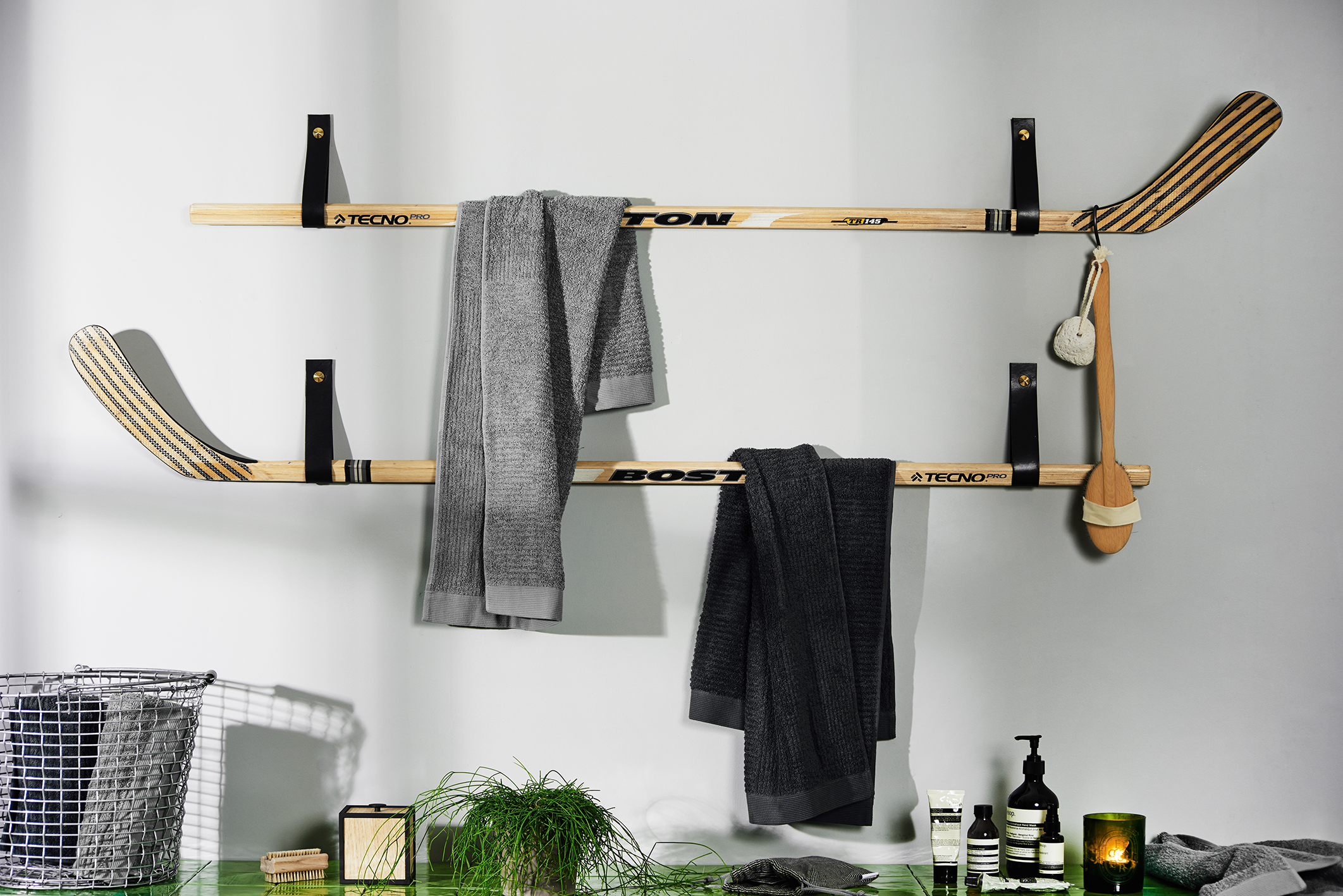 Ordnung im Badezimmer